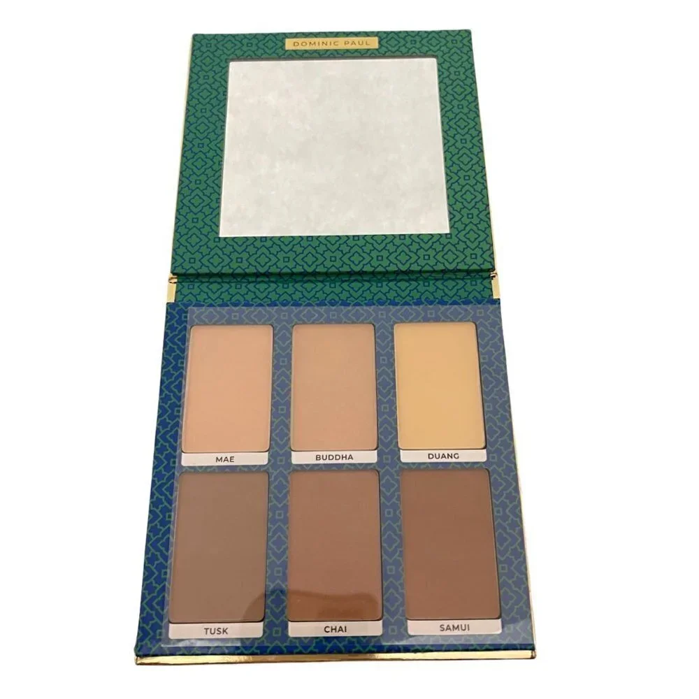 Dominic Paul BNIB Multi-Purpose 6 Shade Bronzer Powder Contour Palette